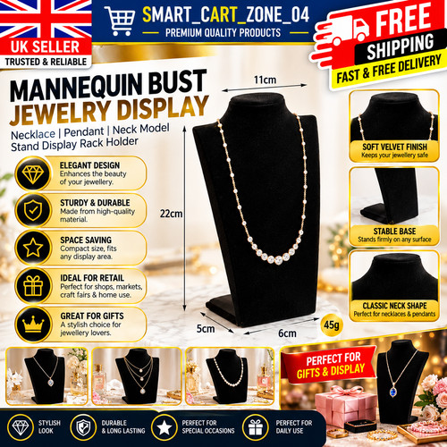 Mannequin bust jewelry - mannequin,