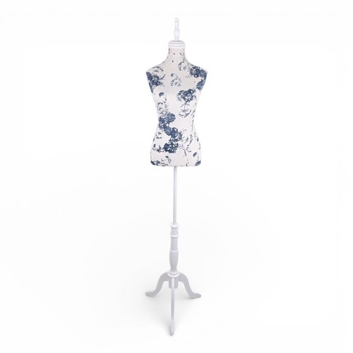 Blue floral female - blue,