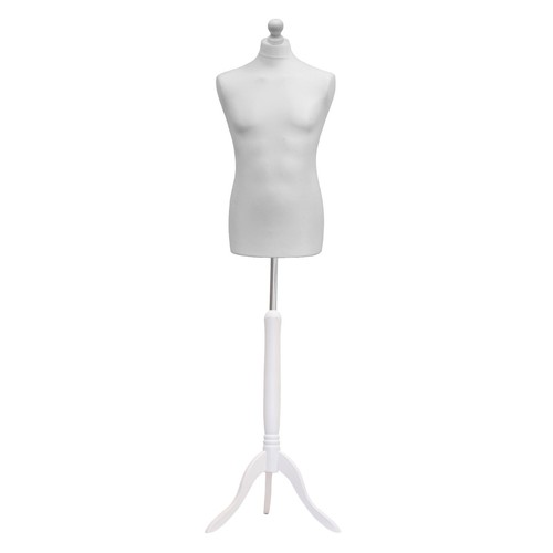 Male white tailors mannequin - male,