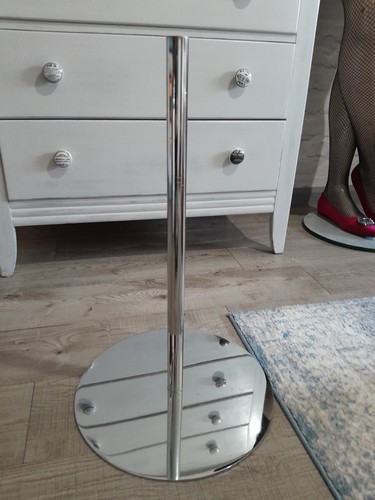 Old chromed half - chromed, mannequin
