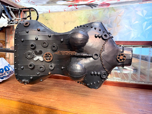 Steampunk female torso - steampunk,