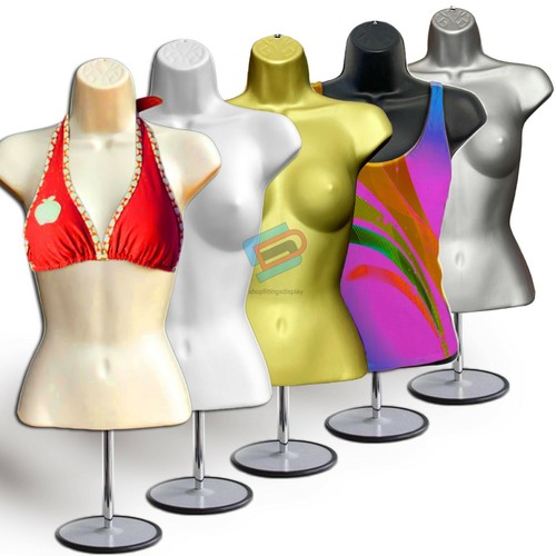 Female mannequin standing - mannequin, 3qtr
