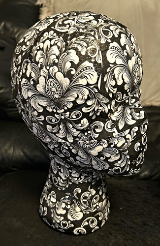Mannequin head wig hat - mannequin,