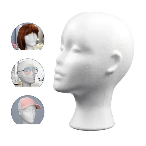 Female mannequin head - mannequin, hat