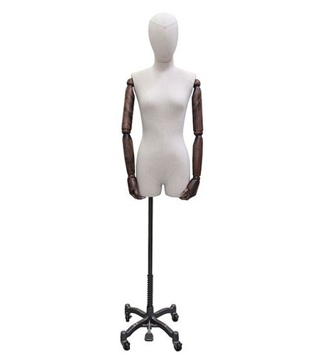 Articulated female body - articulated, 3/4