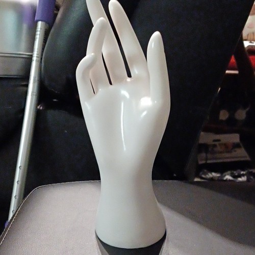 Realistic white glossy plastic - realistic,