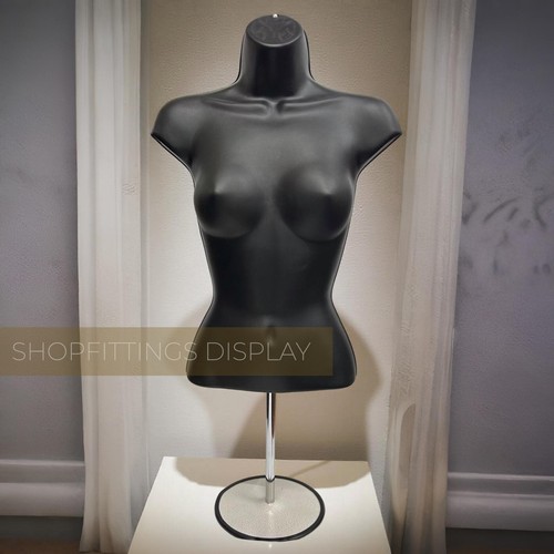 Female mannequin half bust - half,