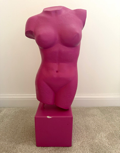 Pink female adult headless - female,