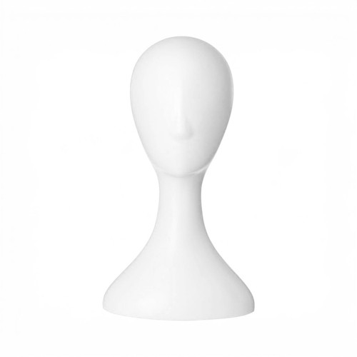 White plastic female mannequin - female,