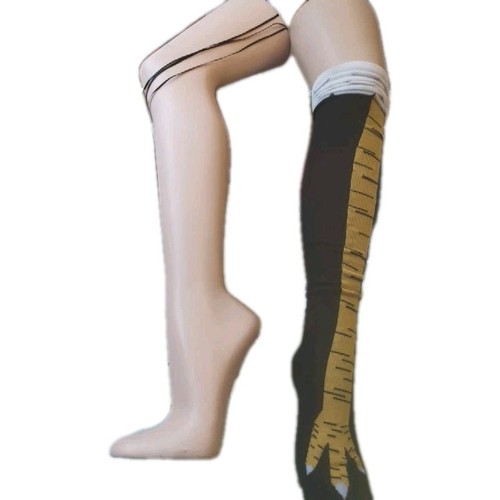 Two mannequin legs - two, legs.